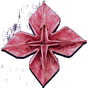 Fleur en papier