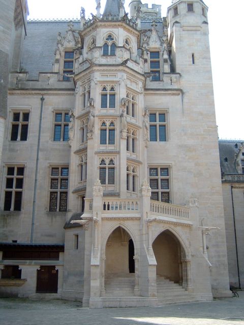 Escalier à vis de pierrefonds