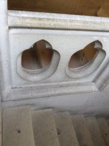Escalier double de Pierrefonds
