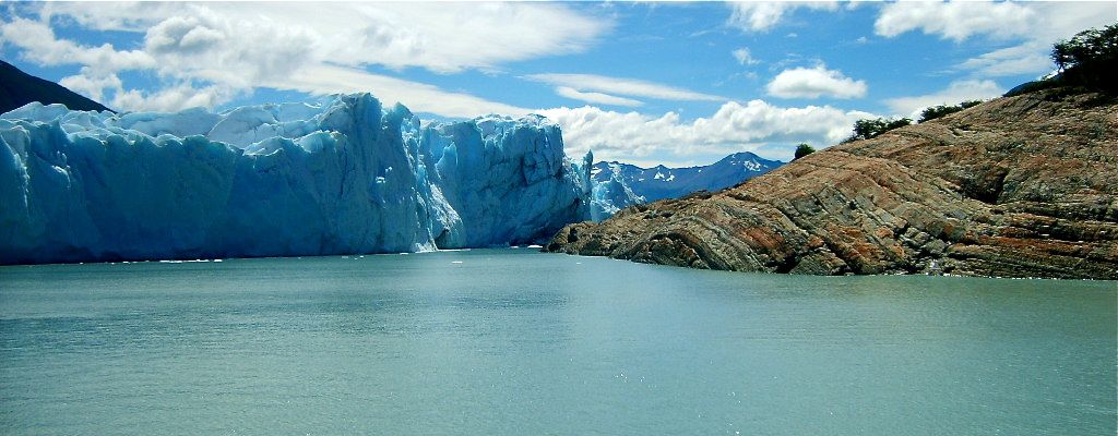 Roche du glacier Perito Moreno