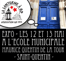 Expo à l'Ecole Municipale Maurice Quentin de La Tour