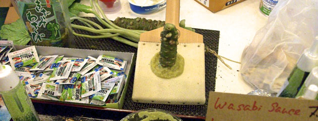 Préparation du Wasabi